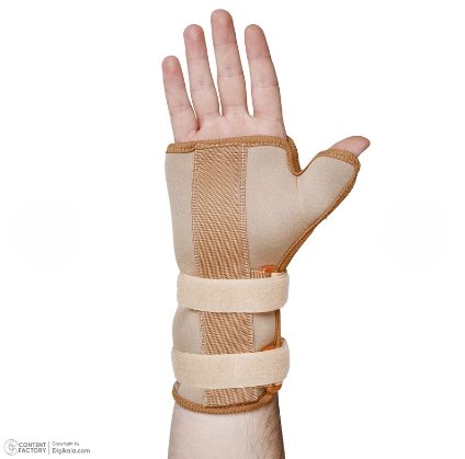 مچ بند طبی سما طب پاکان مدل آتل دار نئوپرن کد 2013
