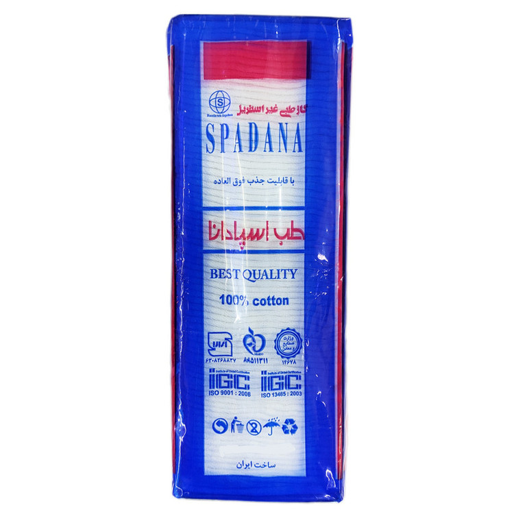 گاز طبی غیر استریل اسپادانا وزن 400 گرم